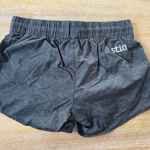 Pre-owned Stio Women's Lightweight Quick Dry Running Shorts, Gray, Size S - Picture 3 of 5